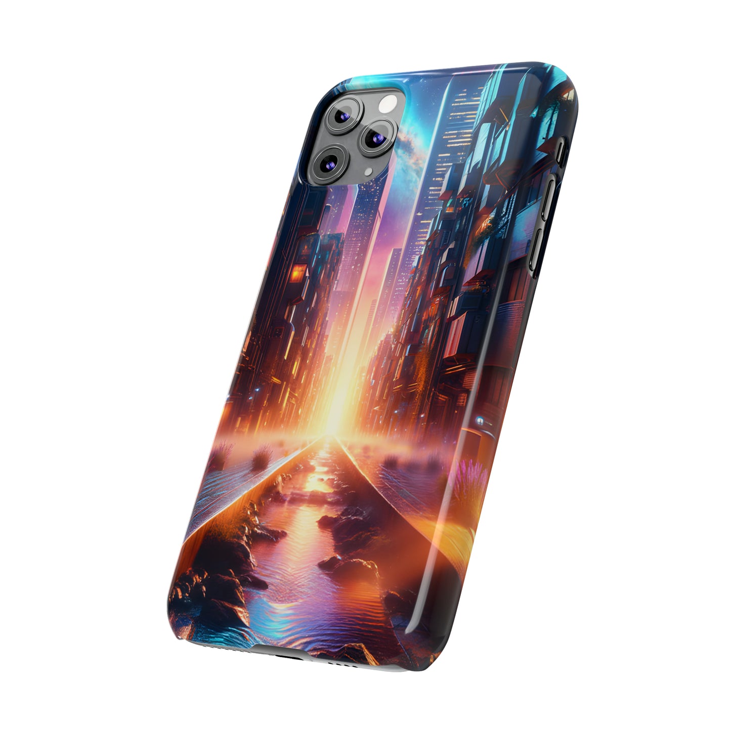 Tokyoglow Visionary-Slim Phone Cases