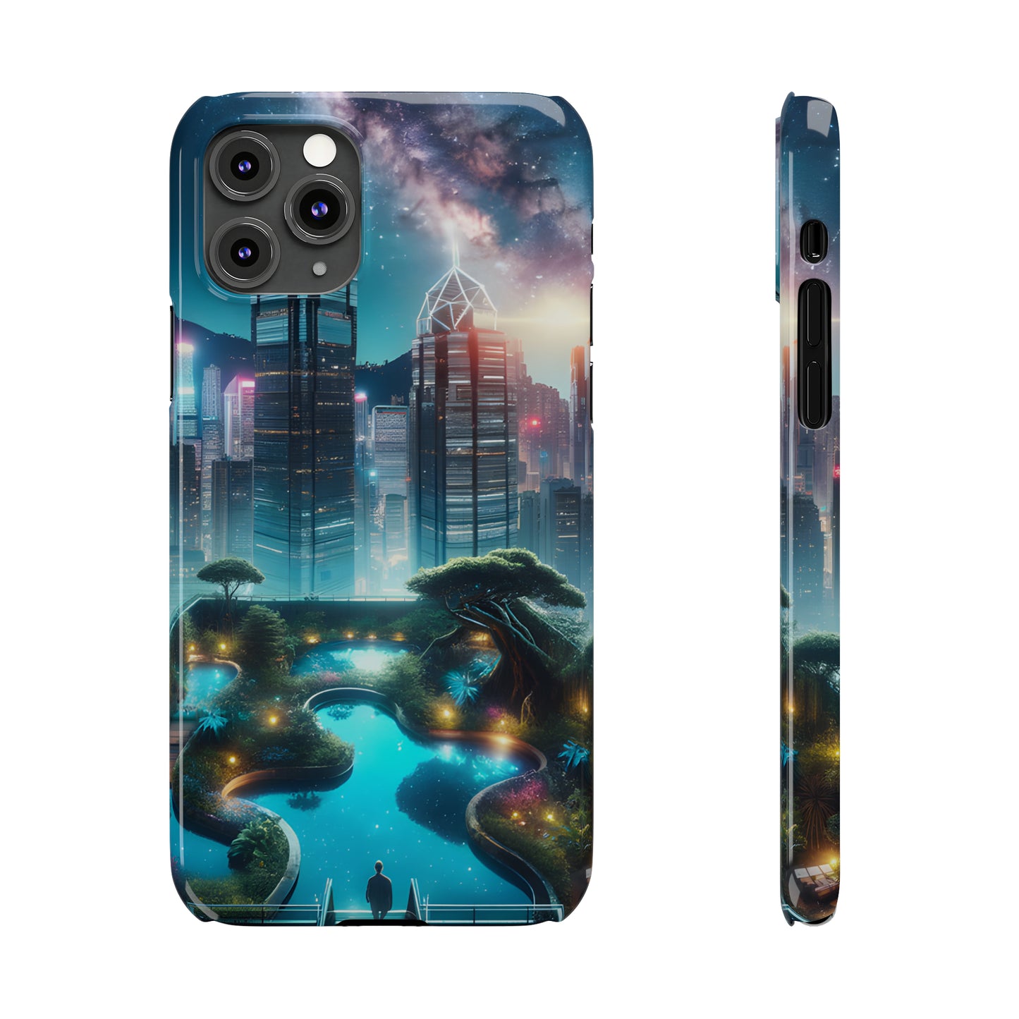 Luminosity Garden-Slim Phone Cases