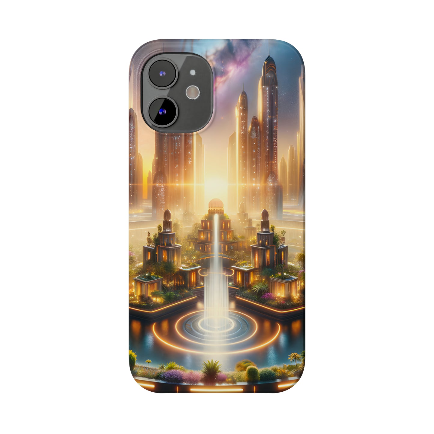 Nebula Gardens-Slim Phone Cases