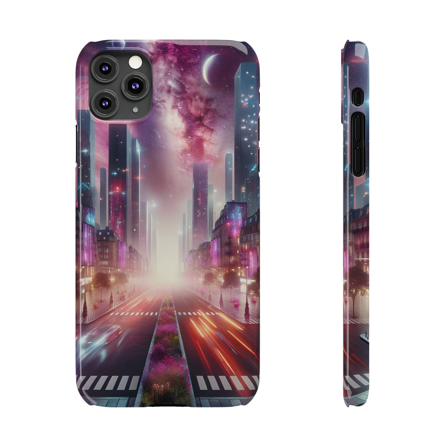 Paris Nightfall-Slim Phone Cases