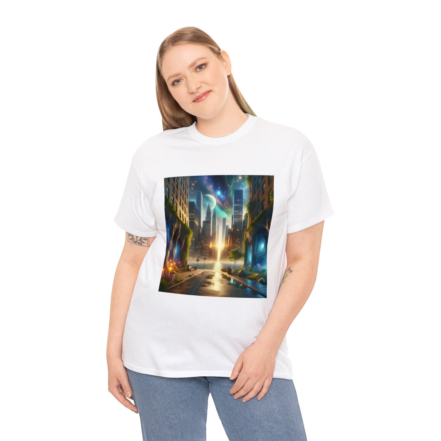 Skyward Visions-Unisex Heavy Cotton Tee