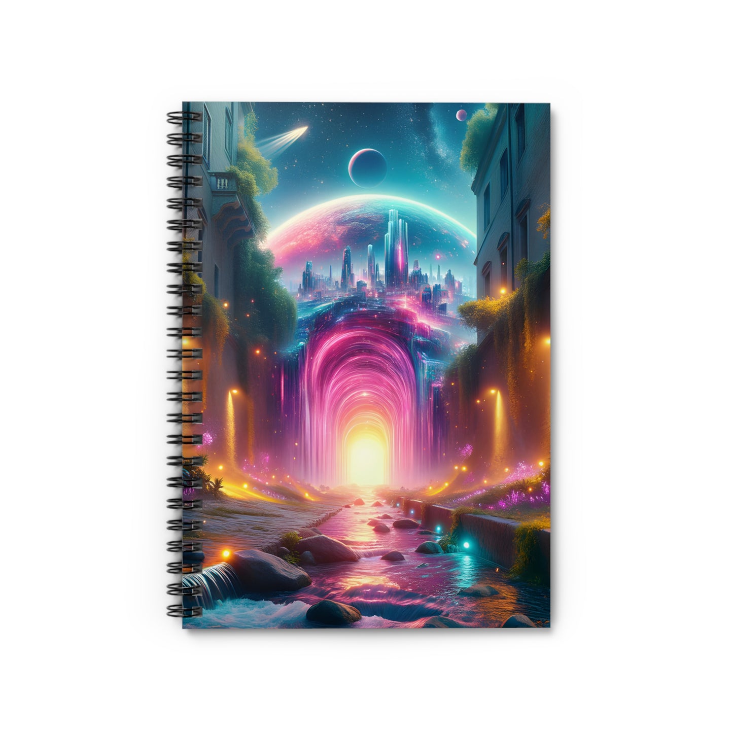 Luminora Stratosphere-Spiral Notebook - Ruled Line