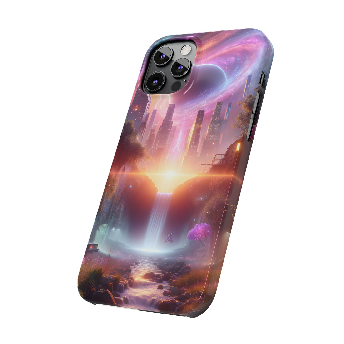 Luminaria Realm-Slim Phone Cases