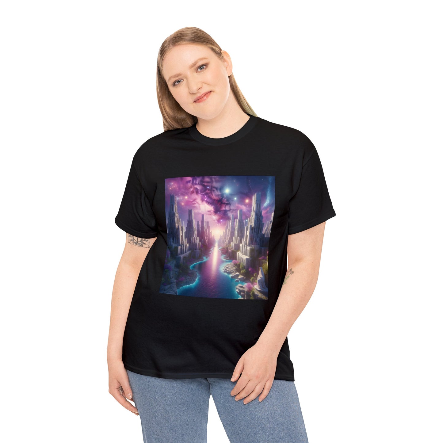 Marble Dreams-Unisex Heavy Cotton Tee