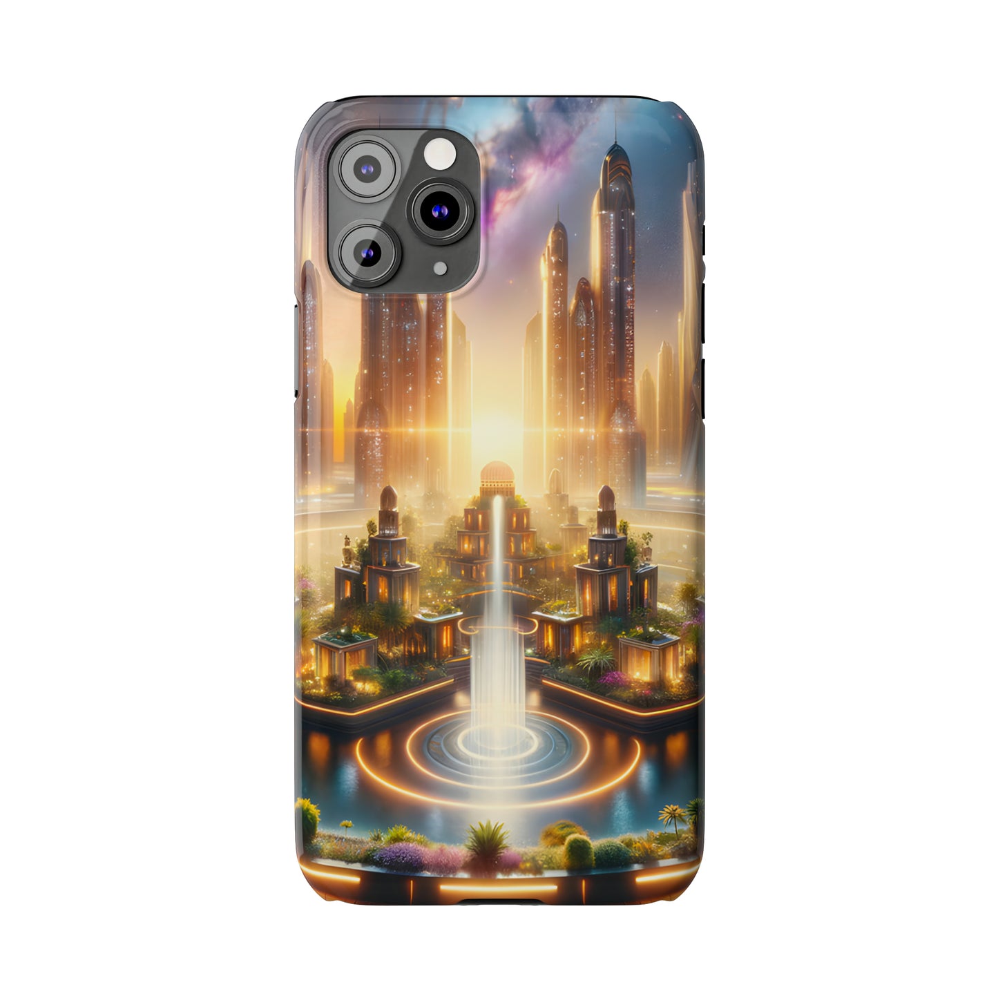 Nebula Gardens-Slim Phone Cases