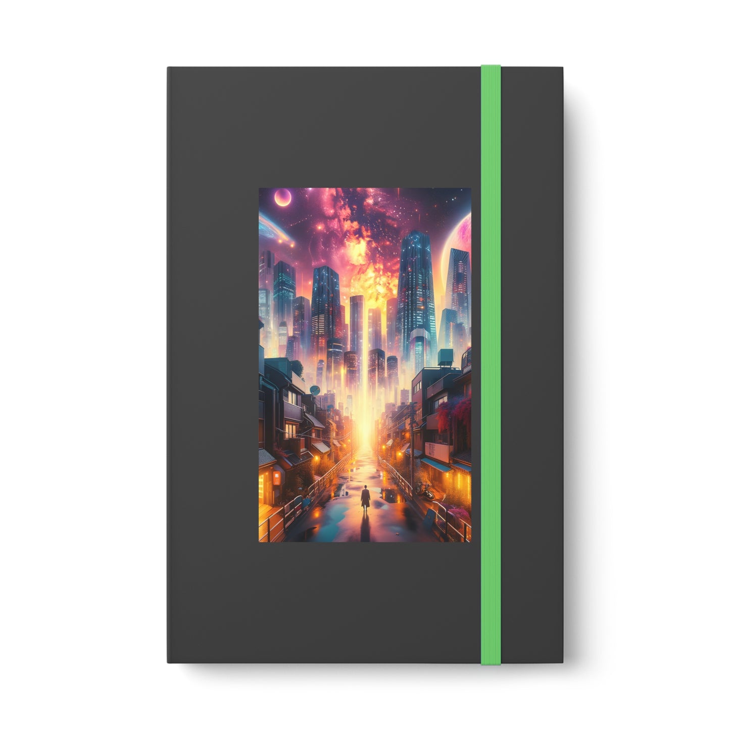 Elysian Visions-Color Contrast Notebook - Ruled