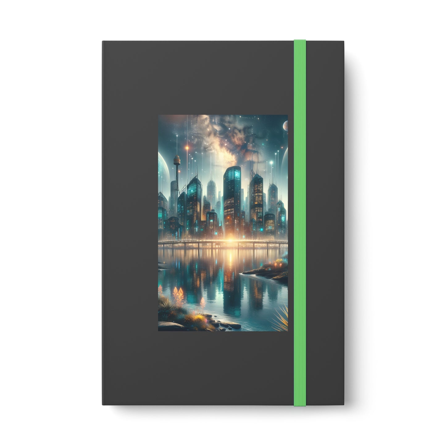 Nova Phosphor-Color Contrast Notebook - Ruled