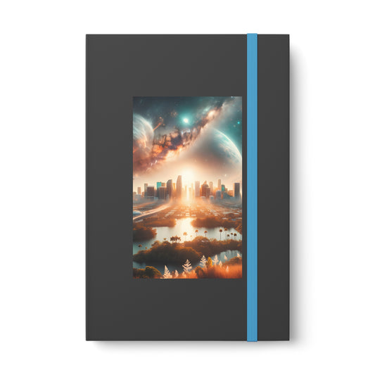 Diamondscape Dreams-Color Contrast Notebook - Ruled