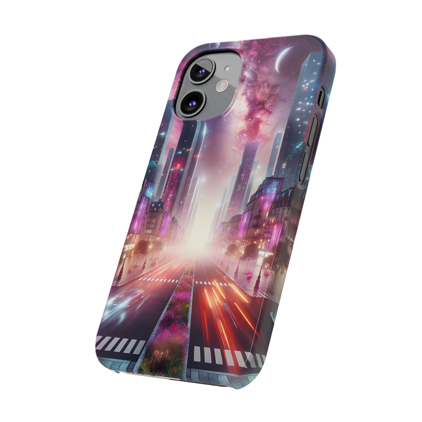 Paris Nightfall-Slim Phone Cases