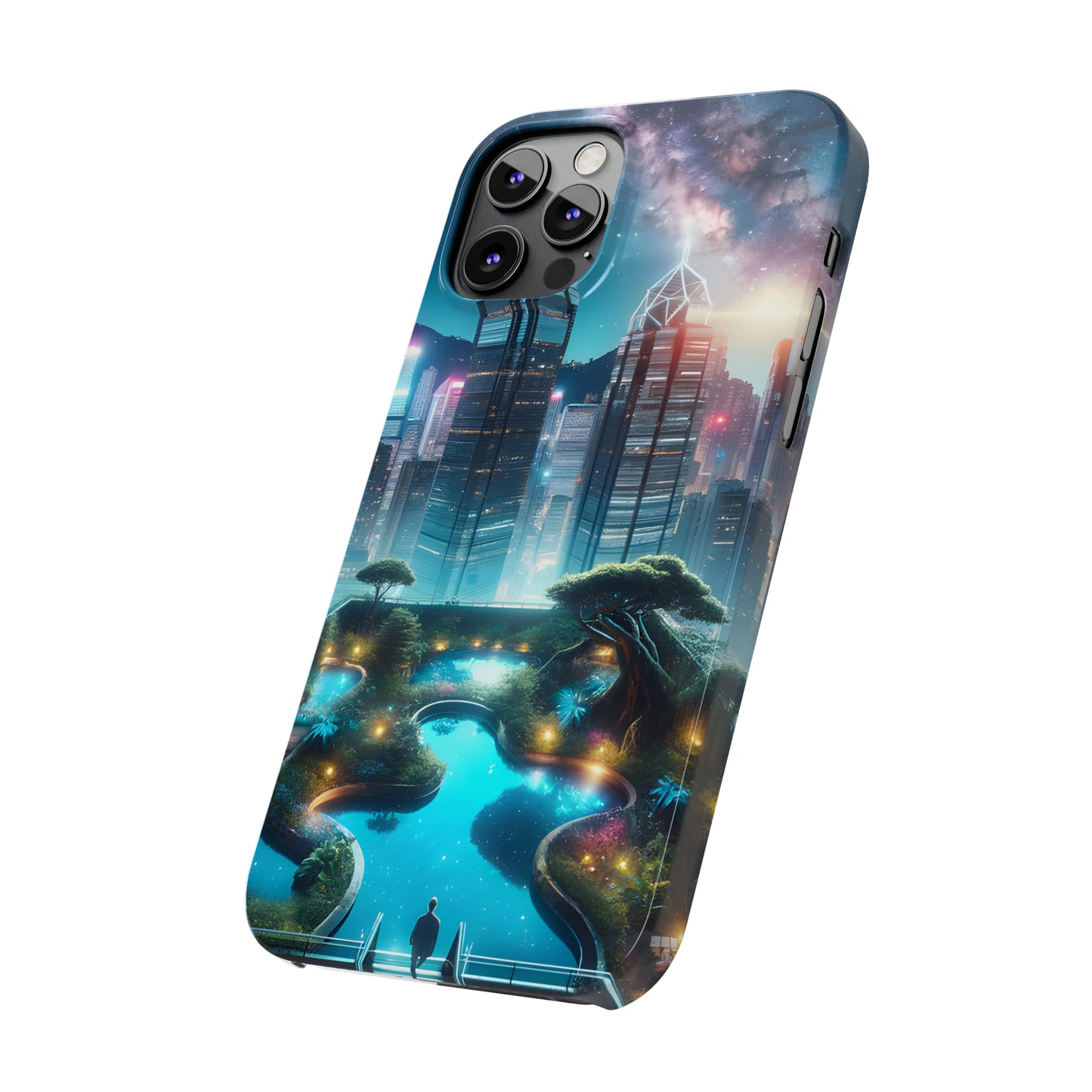 Luminosity Garden-Slim Phone Cases