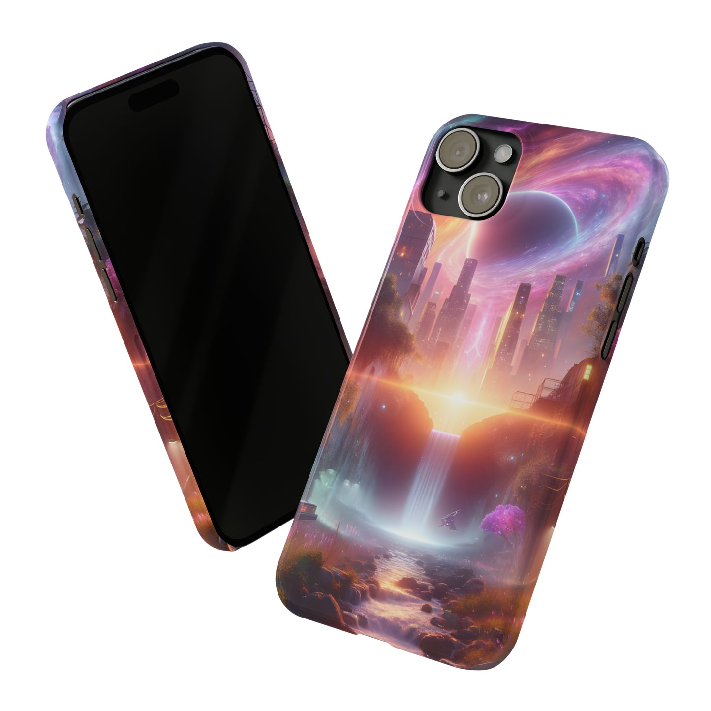 Luminaria Realm-Slim Phone Cases