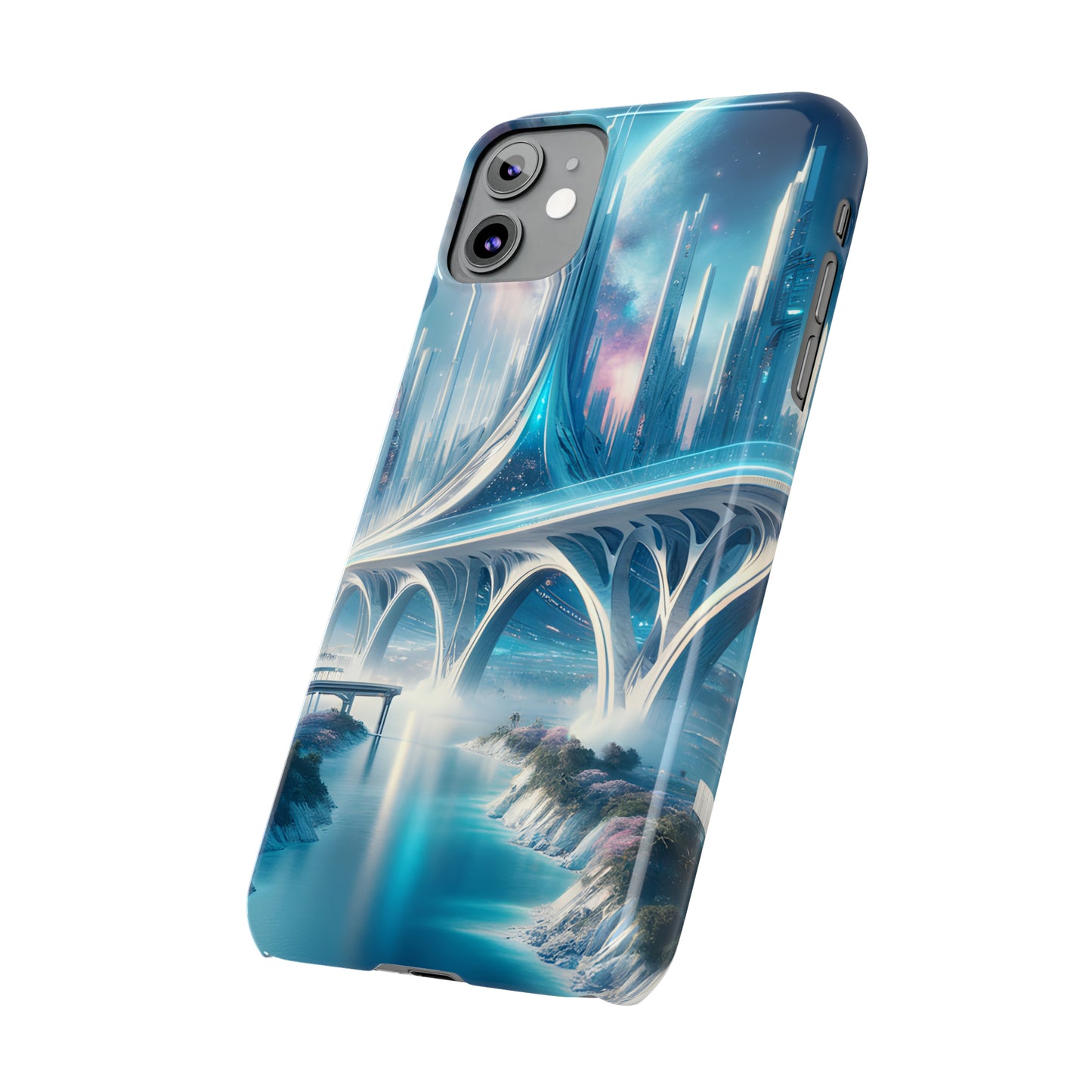 Stellar Marbles-Slim Phone Cases