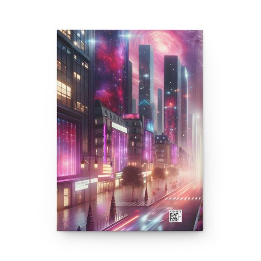 Paris Nightfall-Hardcover Journal Matte