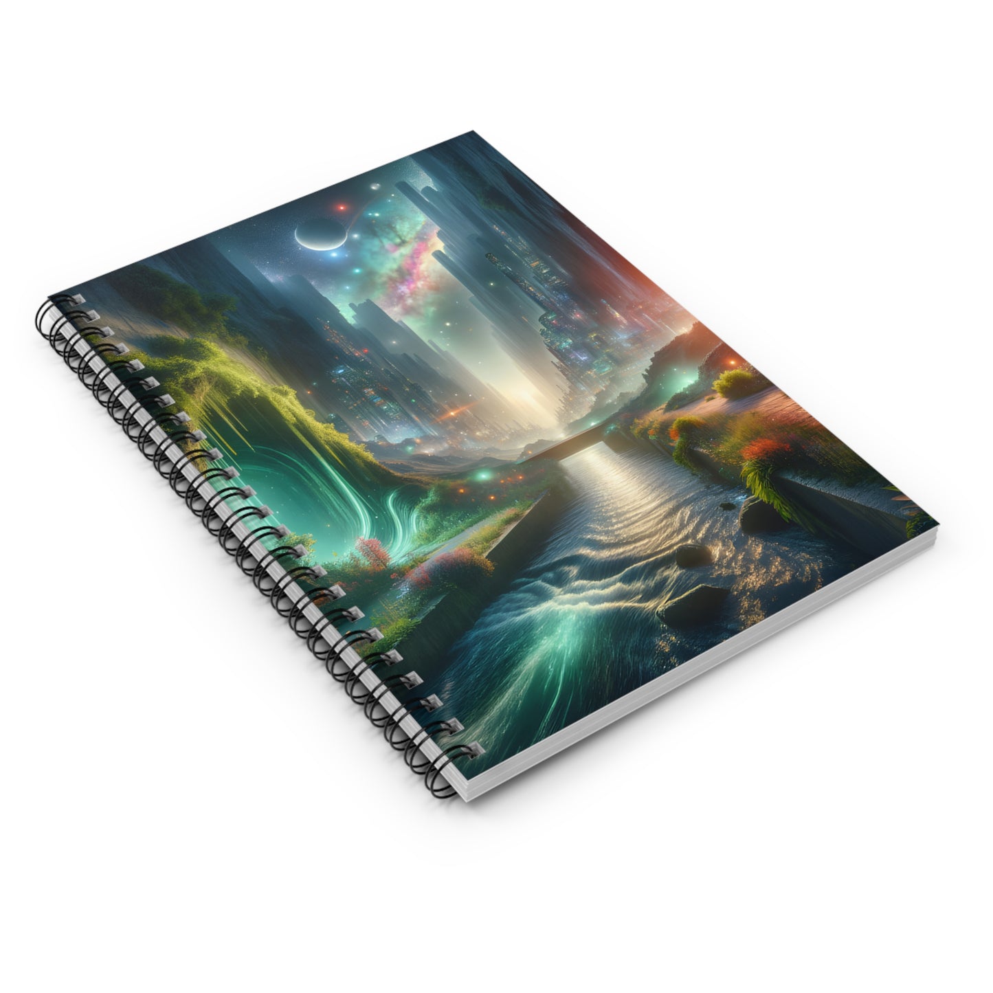 Astral Visions-Spiral Notebook - Ruled Line