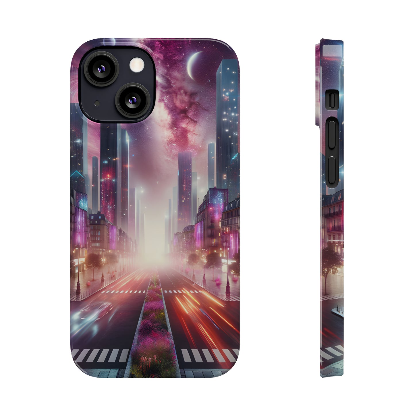 Paris Nightfall-Slim Phone Cases