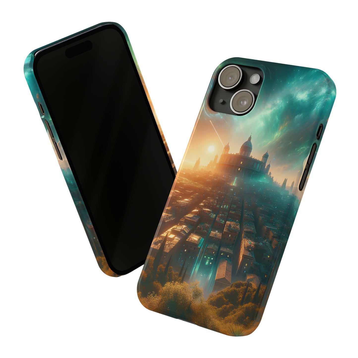 Titanium Dreams-Slim Phone Cases