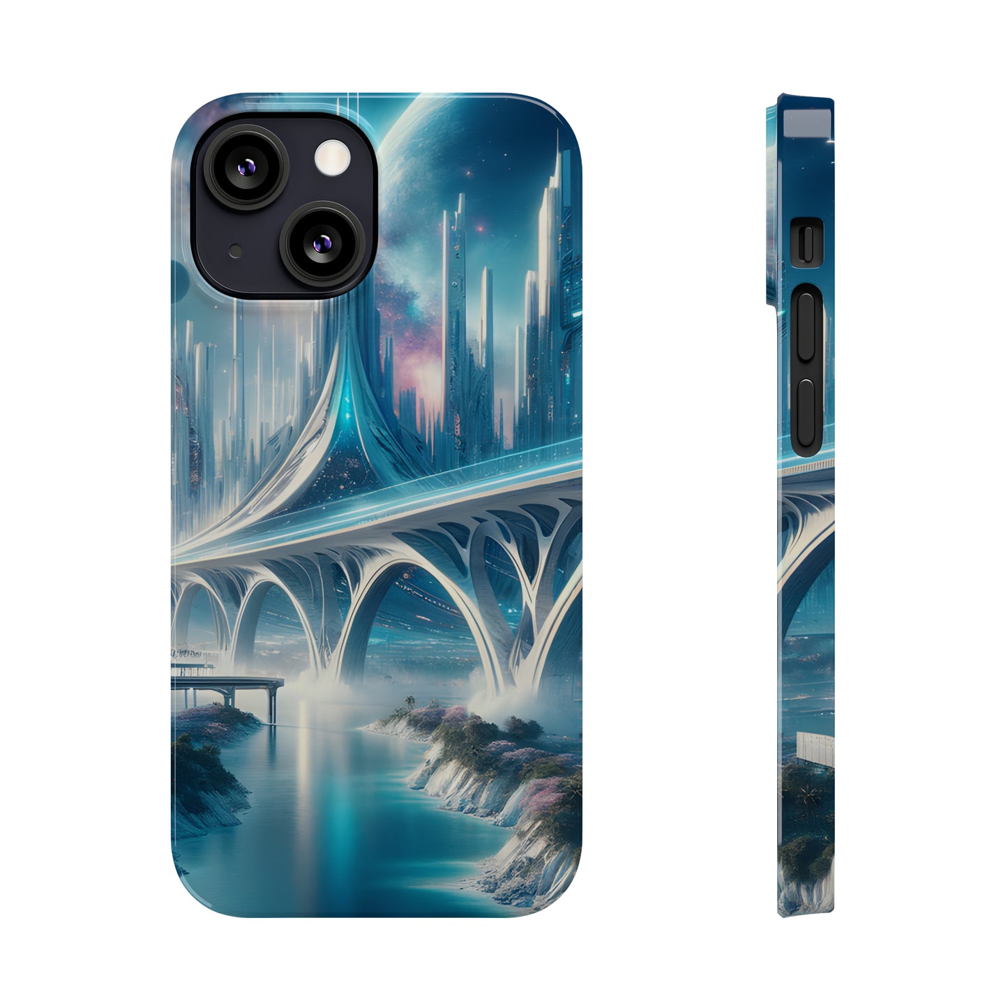 Stellar Marbles-Slim Phone Cases