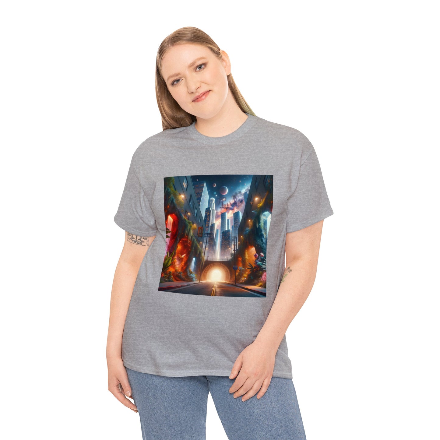 Phantom Dreamscape-Unisex Heavy Cotton Tee