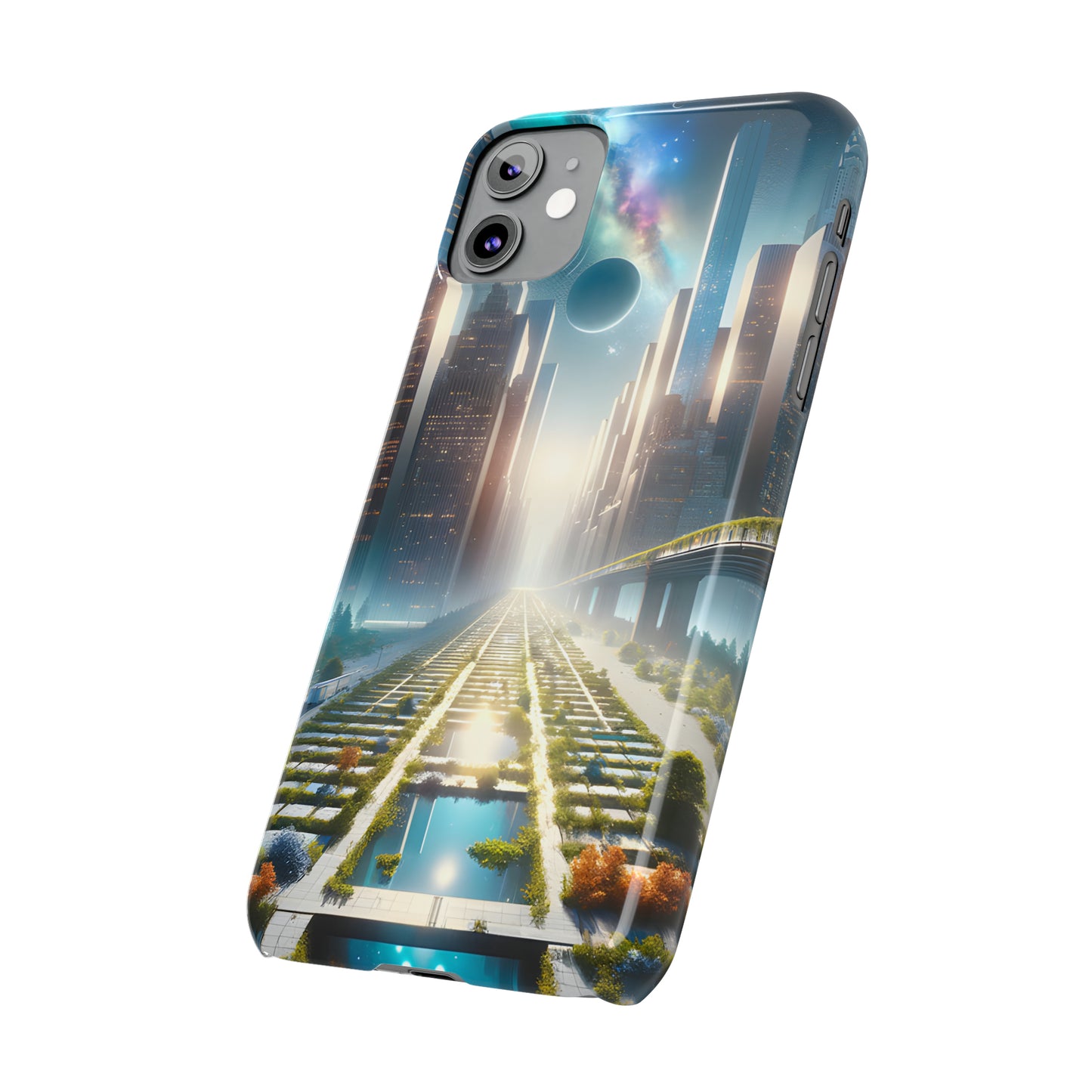 CyberScape Masterworks-Slim Phone Cases