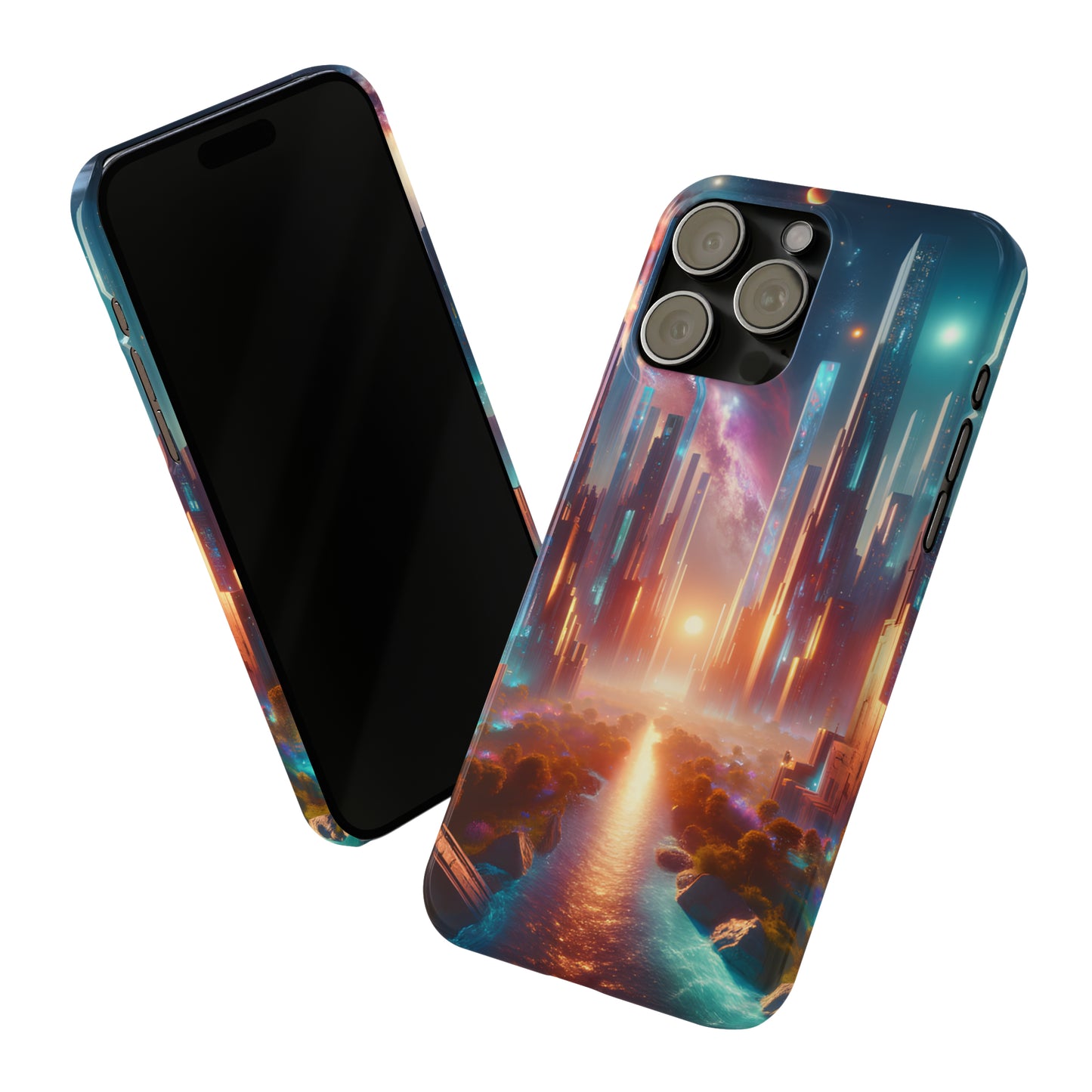 MarbleSky Studios-Slim Phone Cases