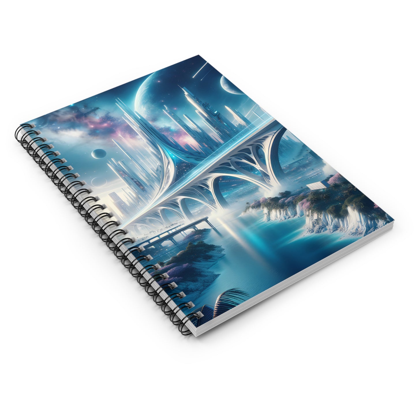 Stellar Marbles-Spiral Notebook - Ruled Line