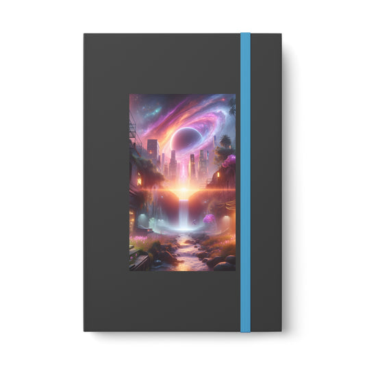 Luminaria Realm-Color Contrast Notebook - Ruled