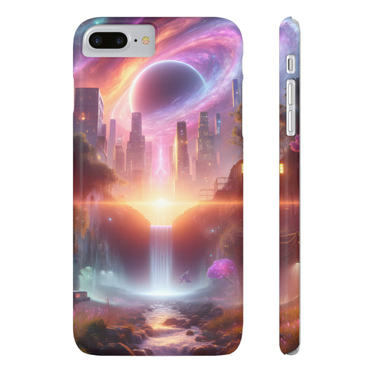 Luminaria Realm-Slim Phone Cases