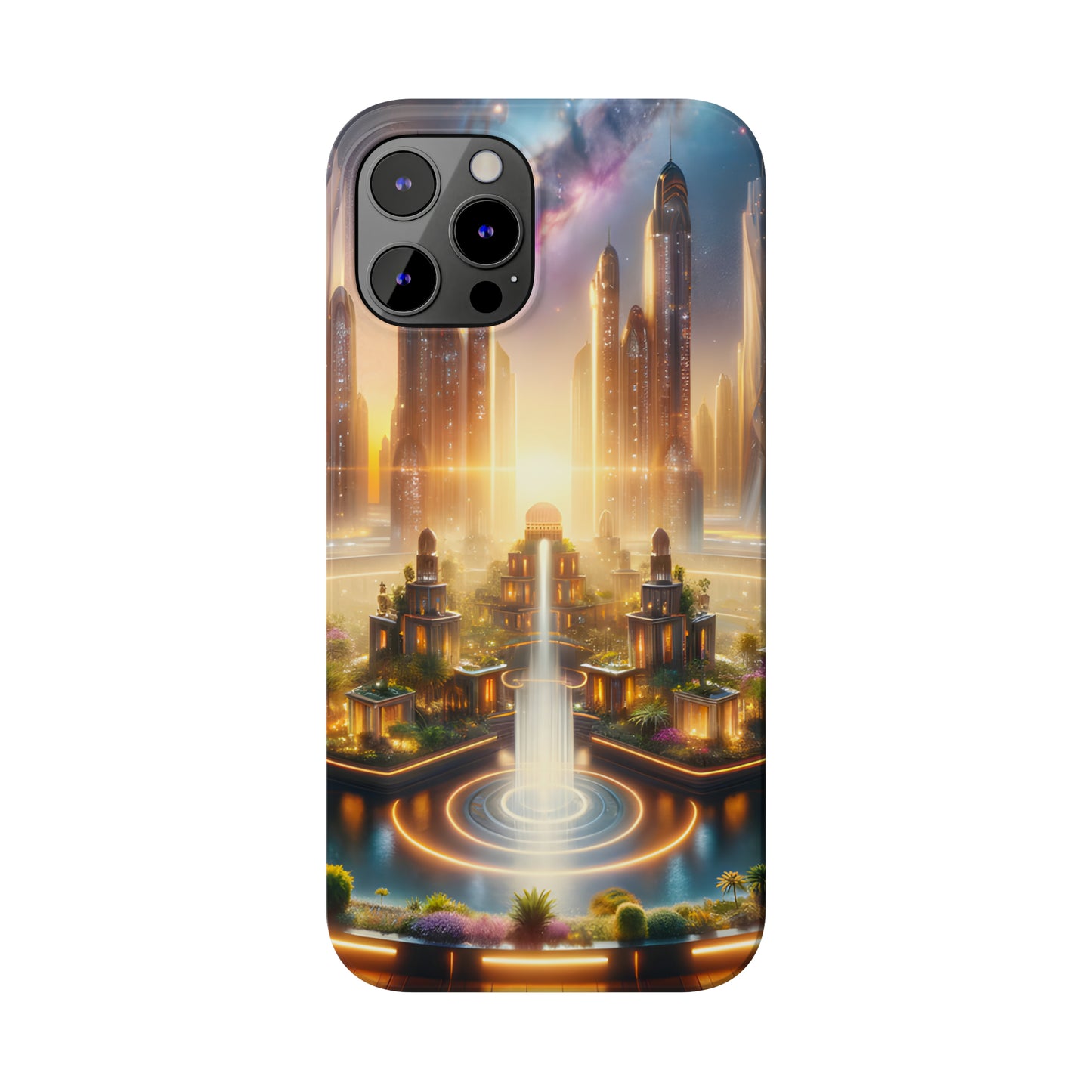 Nebula Gardens-Slim Phone Cases