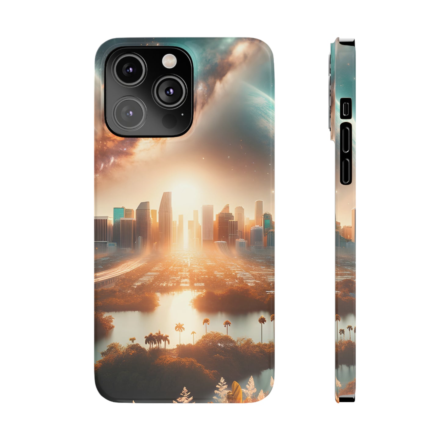 Diamondscape Dreams-Slim Phone Cases