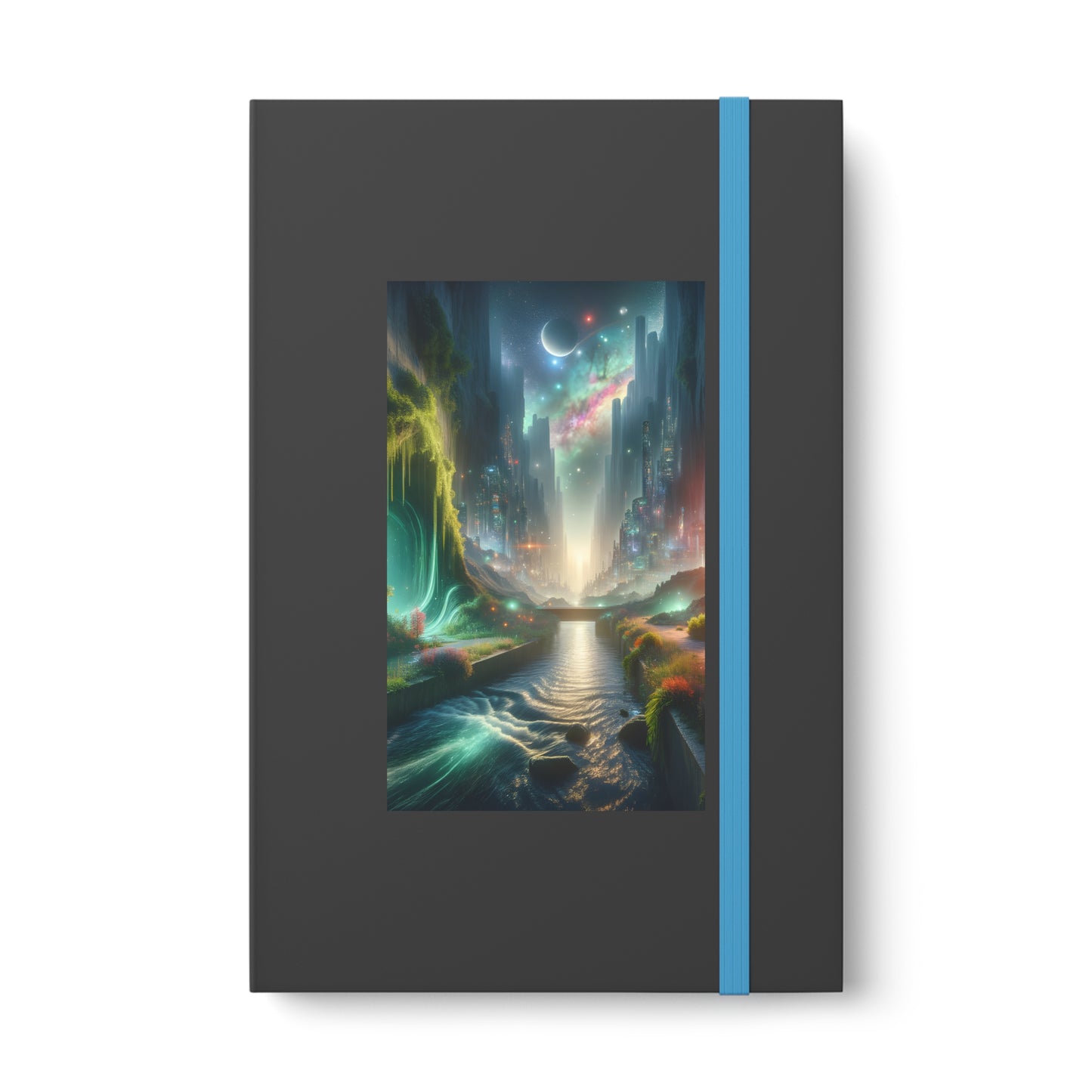 Astral Visions-Color Contrast Notebook - Ruled