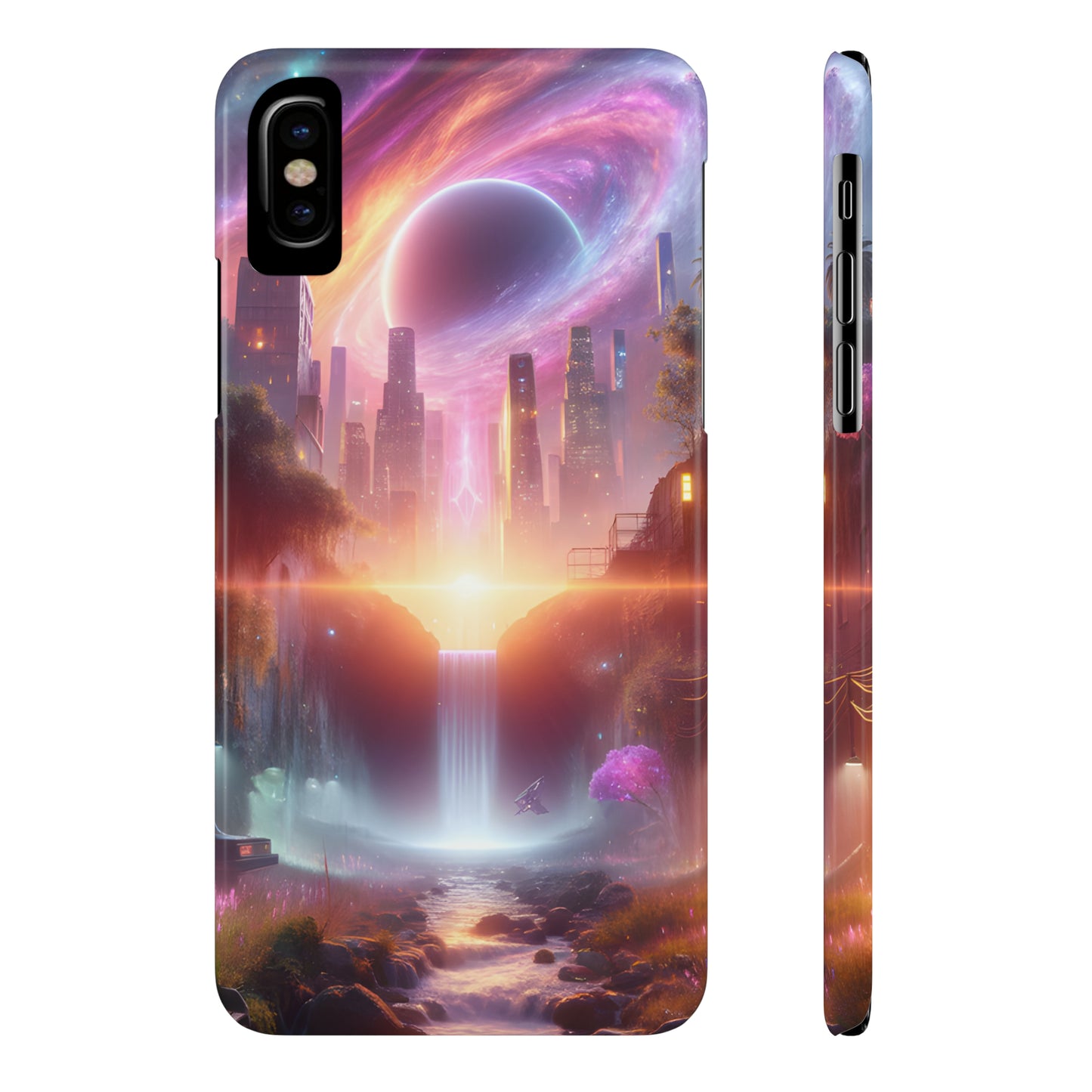 Luminaria Realm-Slim Phone Cases