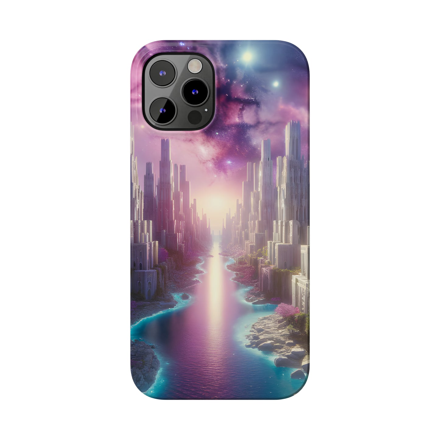 Marble Dreams-Slim Phone Cases