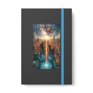 Parisian Prism-Color Contrast Notebook - Ruled