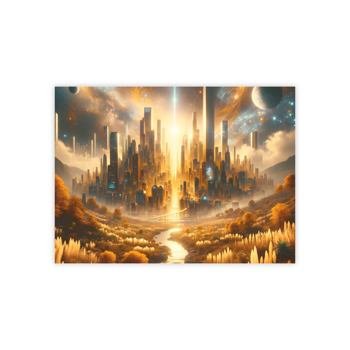 Golden Horizon-Post-it® Note Pads