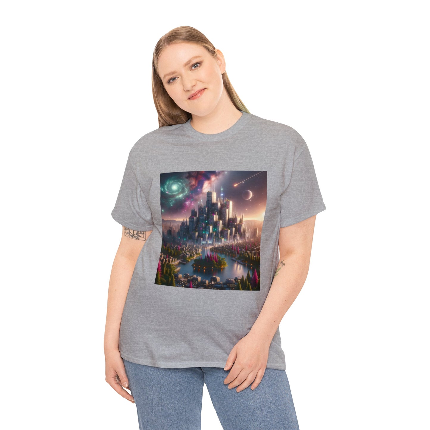 Tokyo Dreamscape-Unisex Heavy Cotton Tee