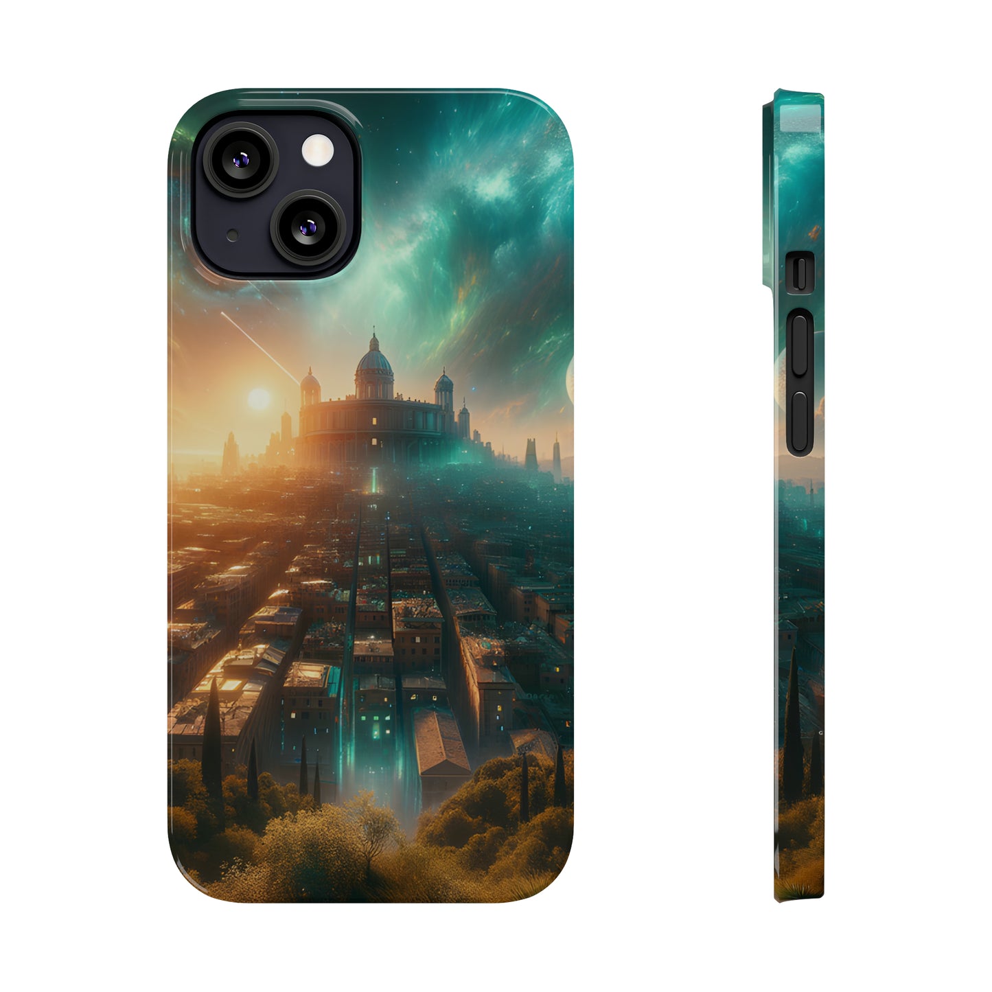 Titanium Dreams-Slim Phone Cases