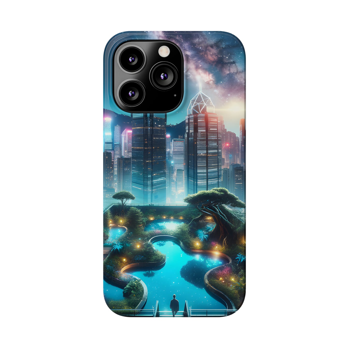 Luminosity Garden-Slim Phone Cases