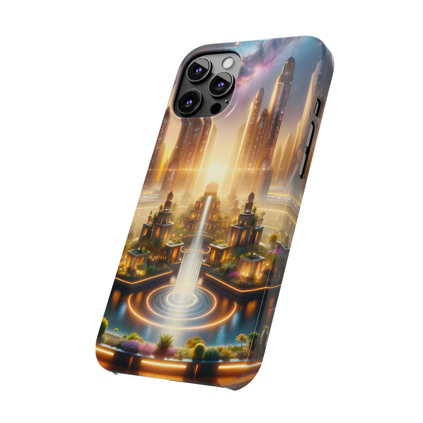 Nebula Gardens-Slim Phone Cases