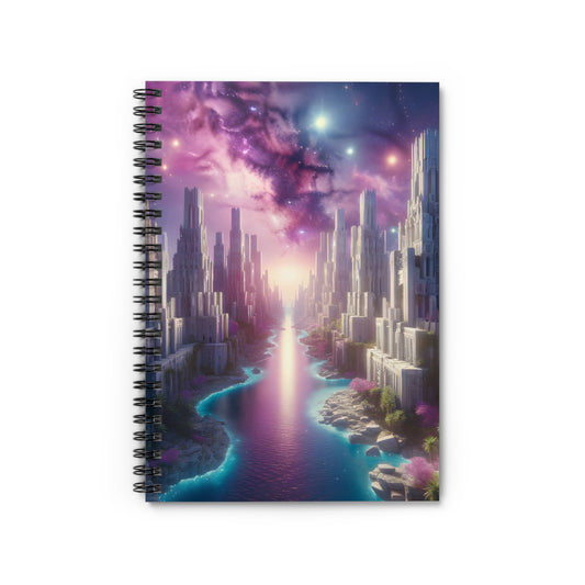 Marble Dreams-Spiral Notebook - Ruled Line