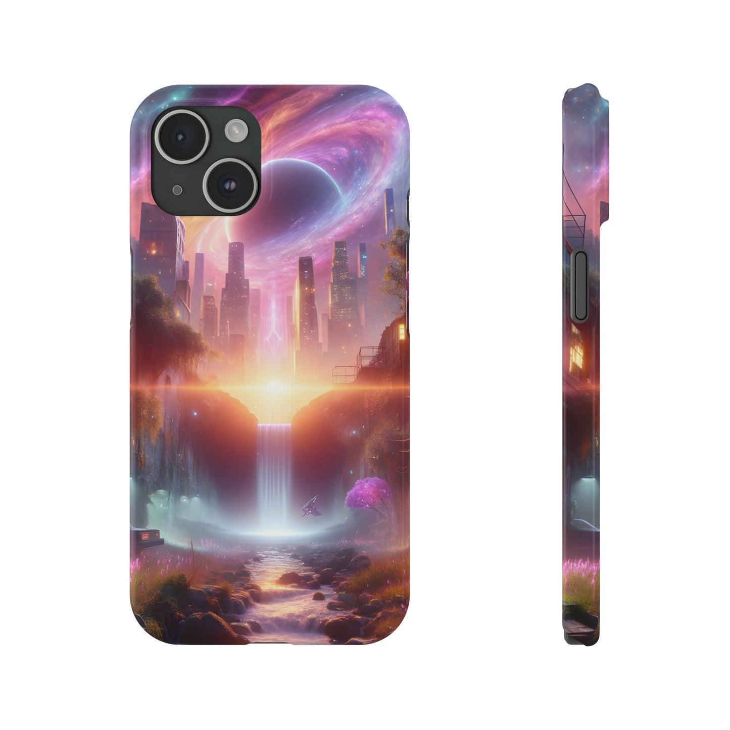 Luminaria Realm-Slim Phone Cases