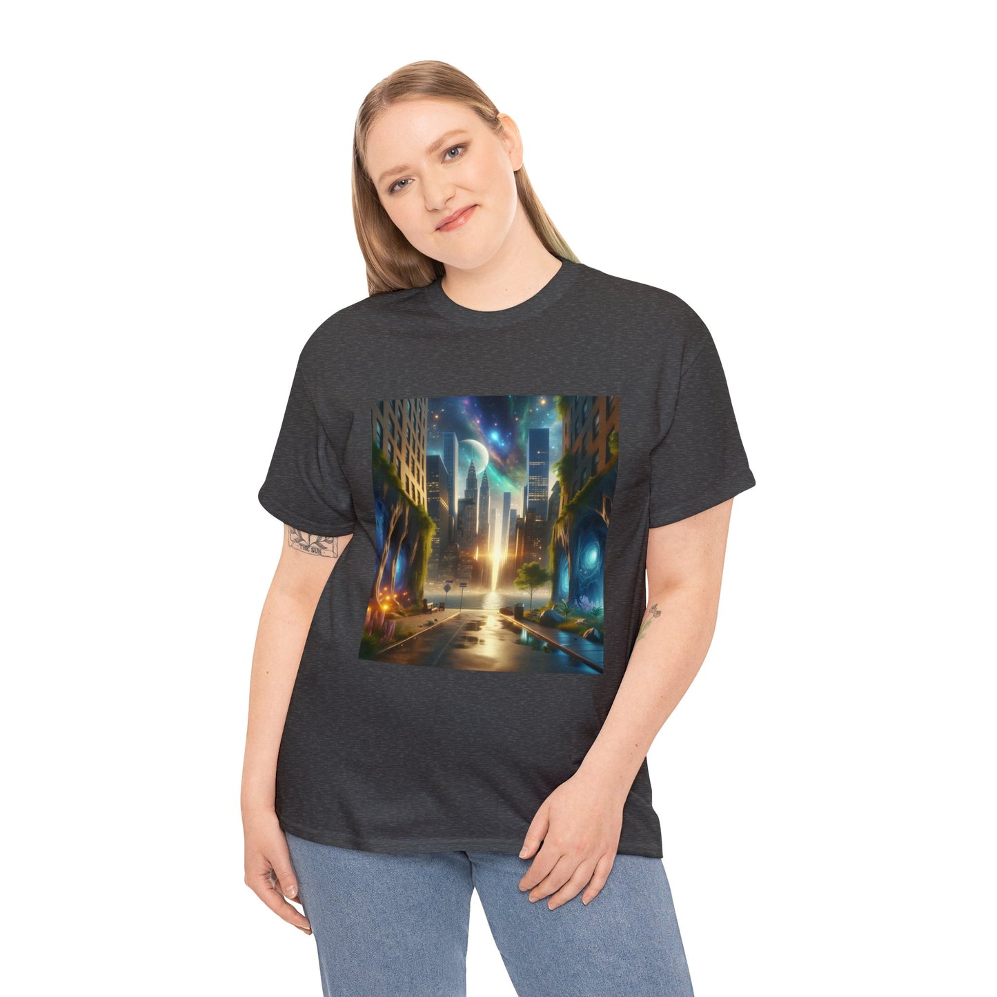 Skyward Visions-Unisex Heavy Cotton Tee