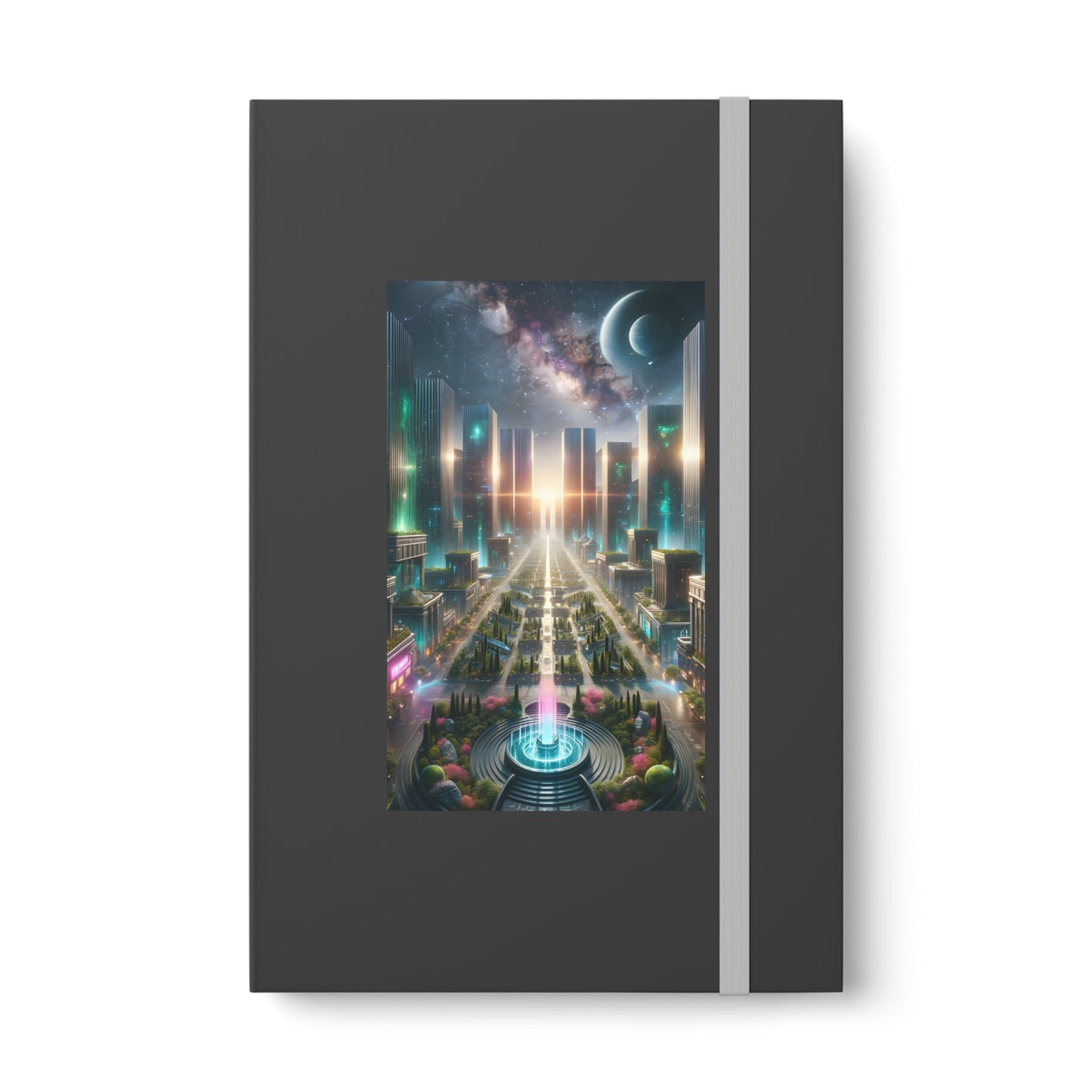 Elysian Dreams-Color Contrast Notebook - Ruled