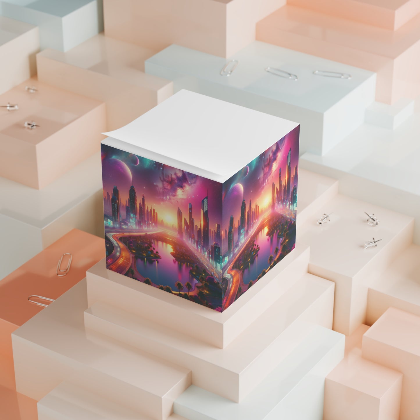 Radiant Visions-Note Cube