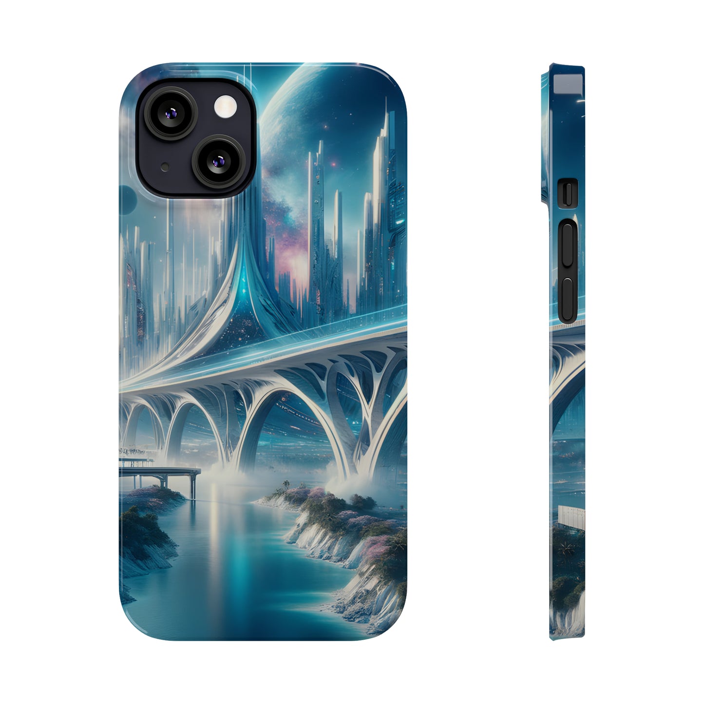 Stellar Marbles-Slim Phone Cases