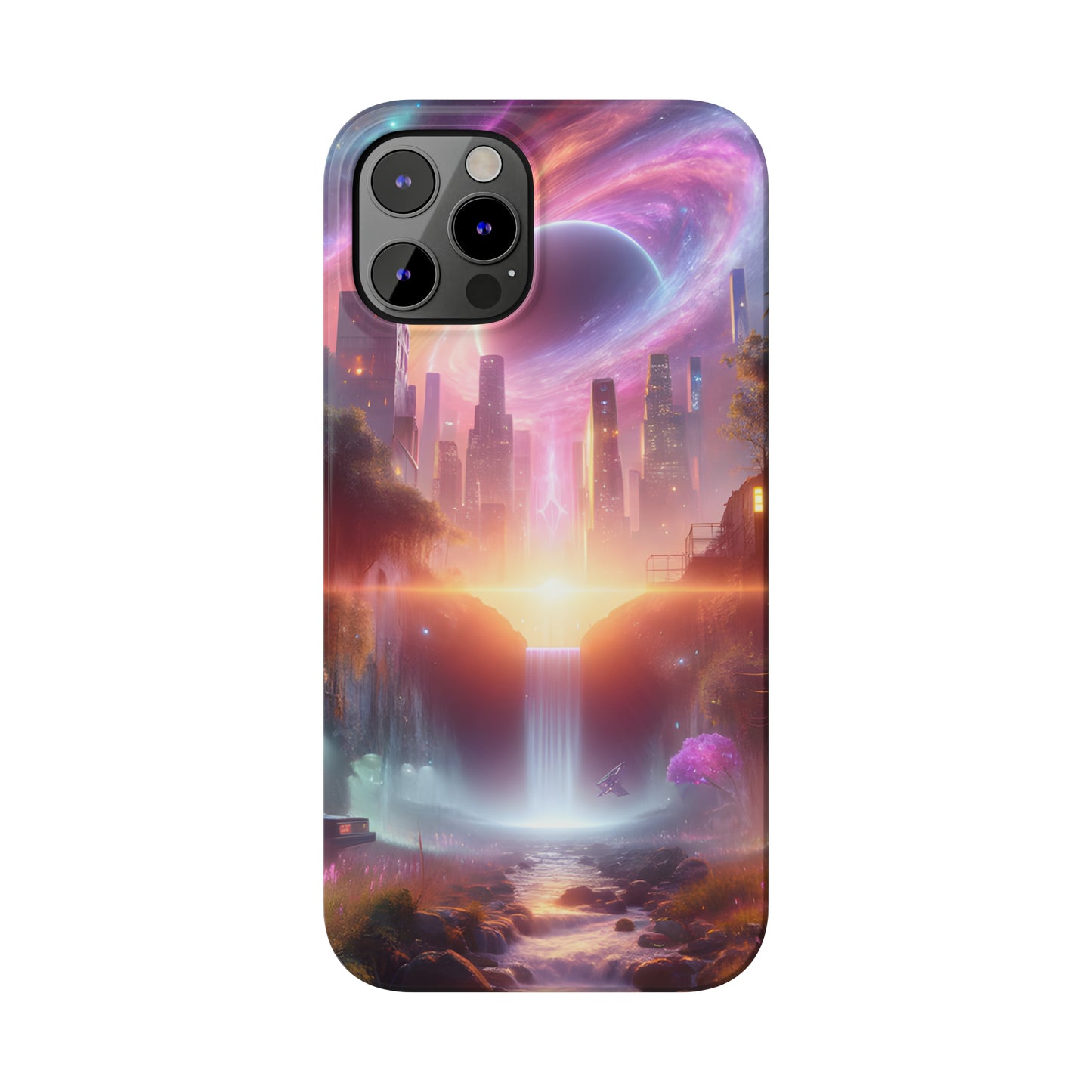 Luminaria Realm-Slim Phone Cases