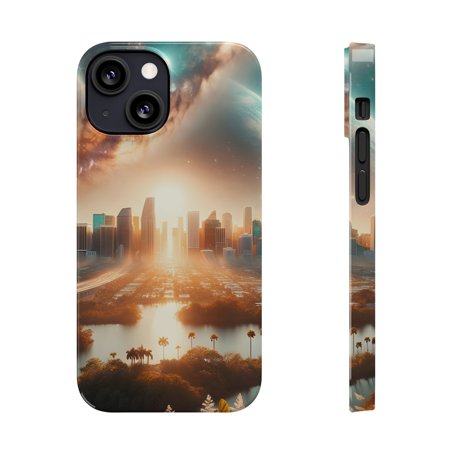 Diamondscape Dreams-Slim Phone Cases