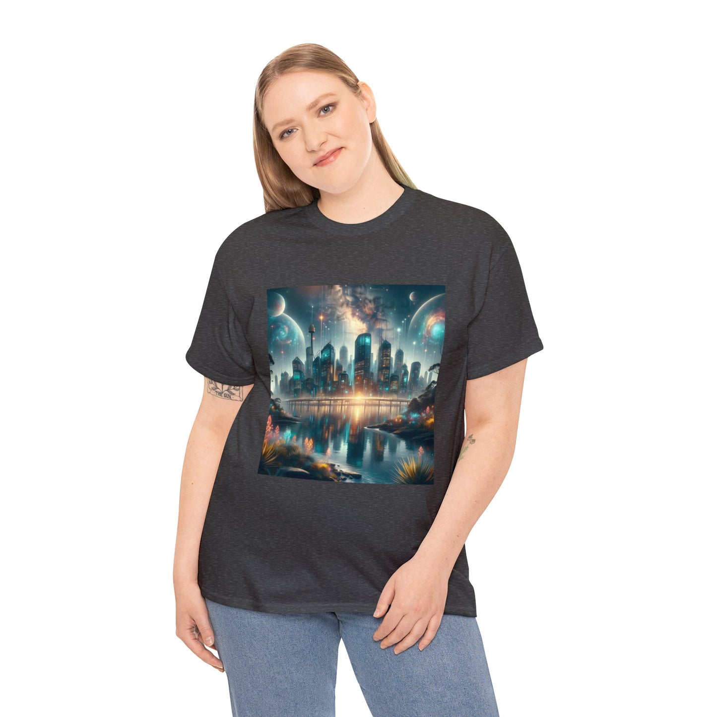 Nova Phosphor-Unisex Heavy Cotton Tee