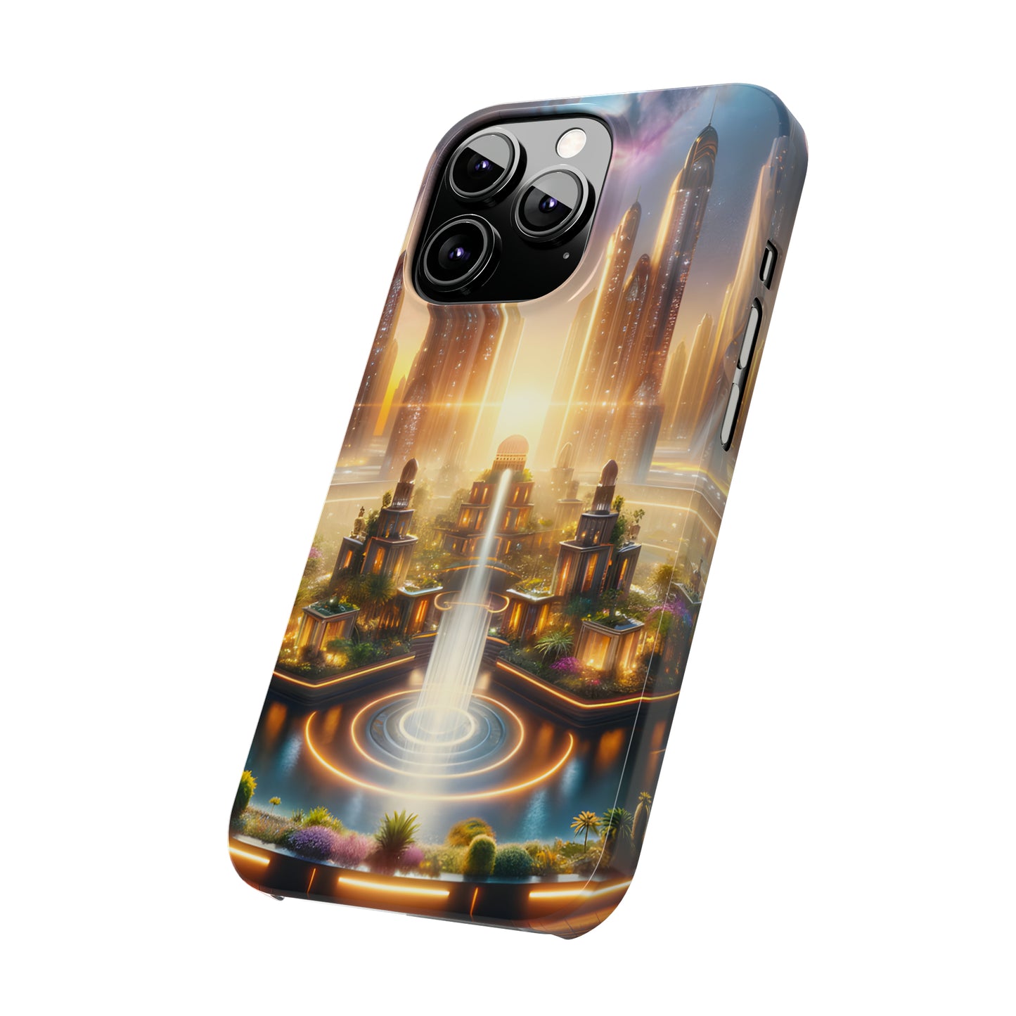 Nebula Gardens-Slim Phone Cases