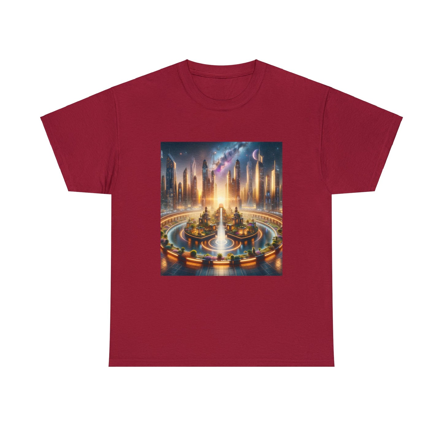 Nebula Gardens-Unisex Heavy Cotton Tee