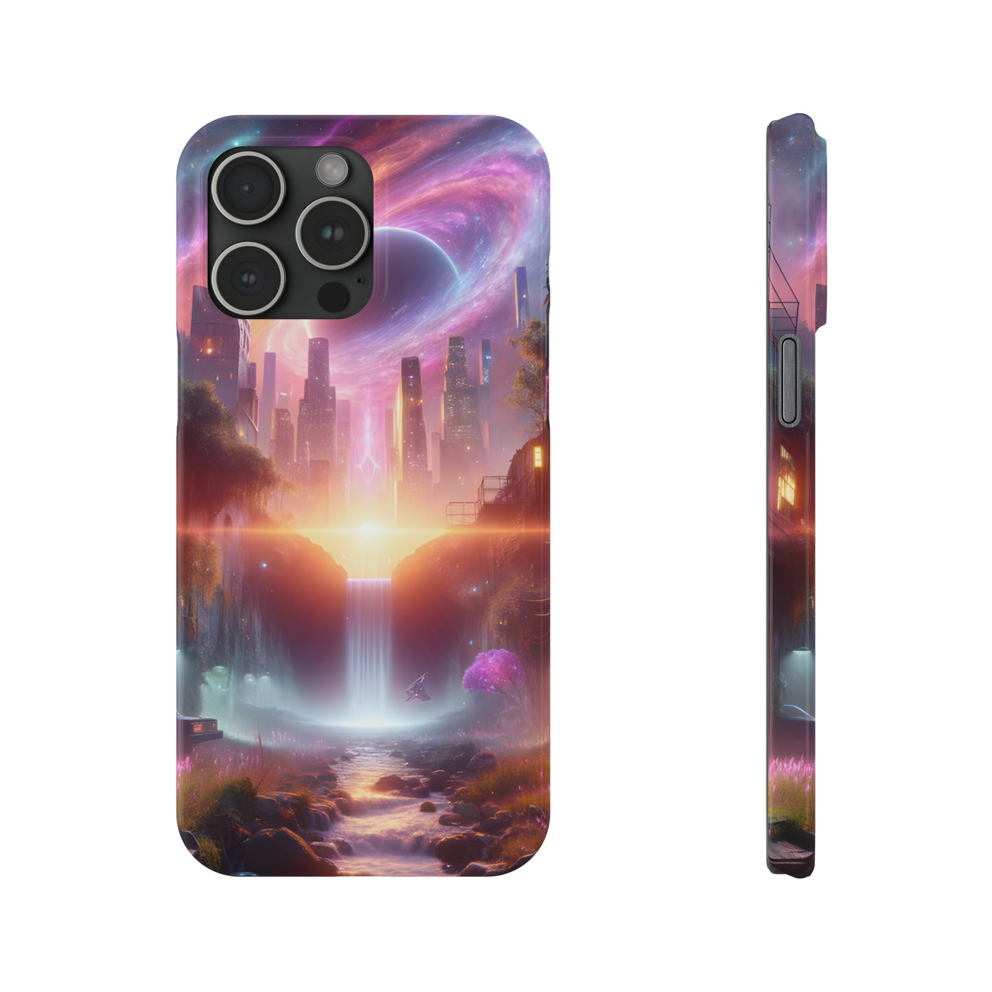 Luminaria Realm-Slim Phone Cases